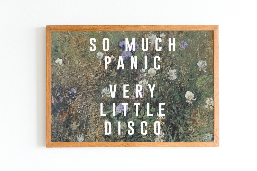 So Much Panic Very Little Disco (Large)