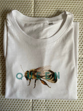 Load image into Gallery viewer, Queen Bee Tee Shirt Organic/Vegan Cotton