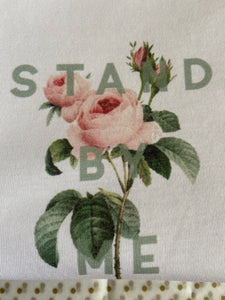 Stand By Me Tee Shirt Organic/Vegan Cotton