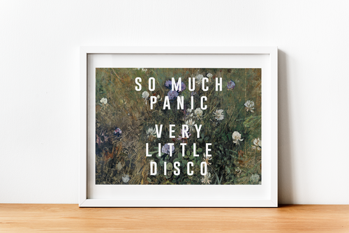 So Much Panic Very Little Disco