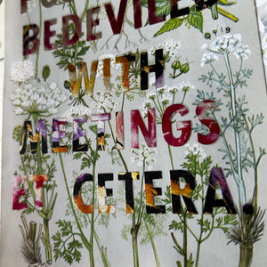 Positively Bedeviled (white umbellifers)