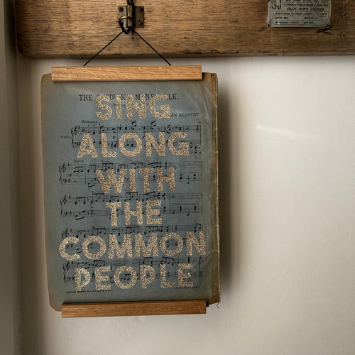 Sing Along With The Common People ✨