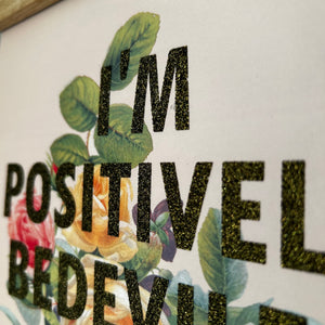 Positively Bedeviled With Meetings Etc
