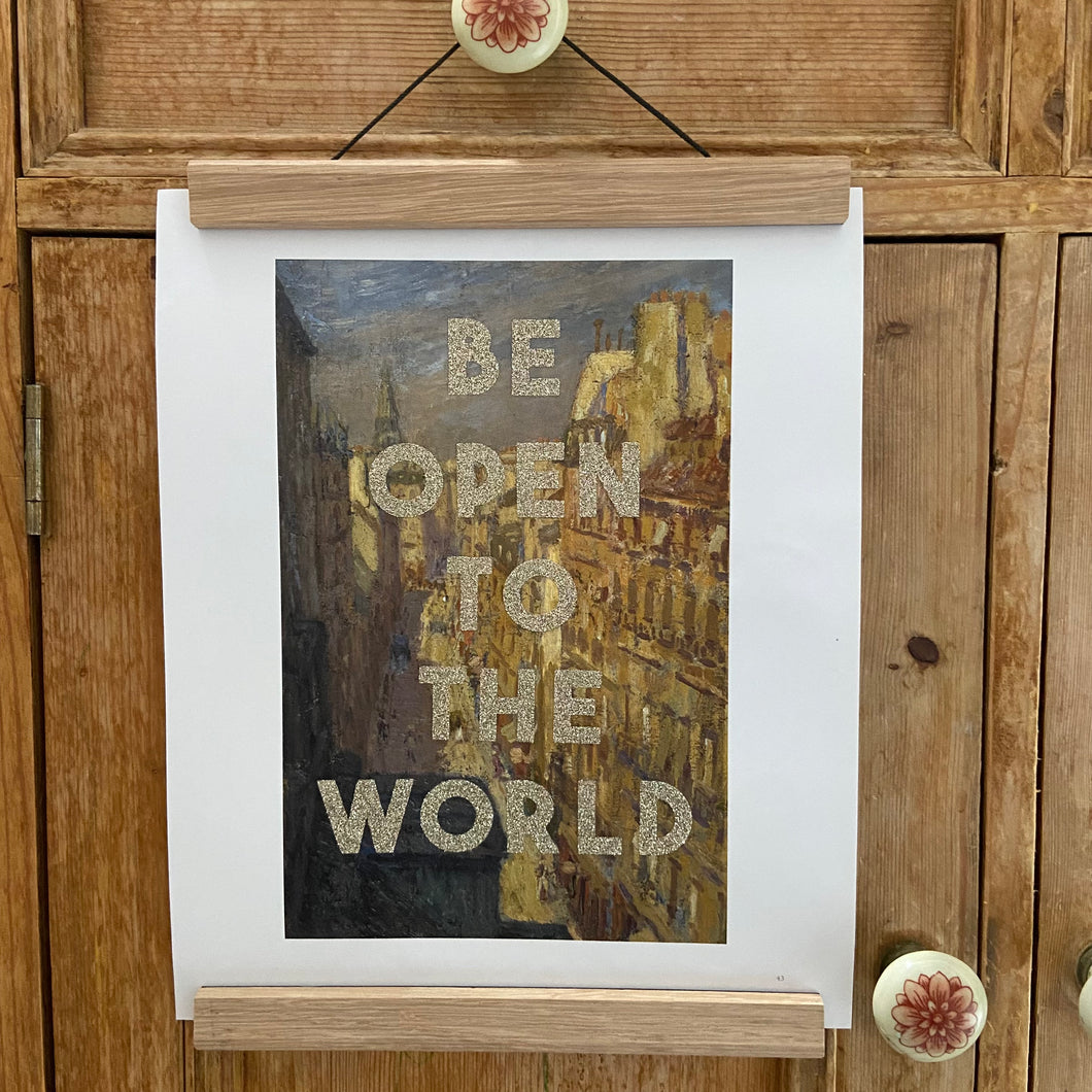 Be Open To The World (gold)