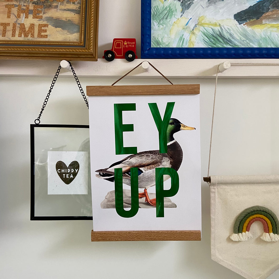 EY/AY UP Duck (Green Metallic)