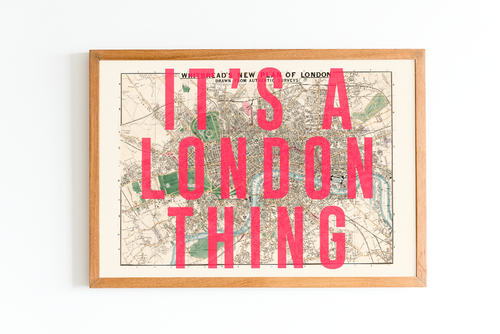 It's A London Thing - Red (Large)