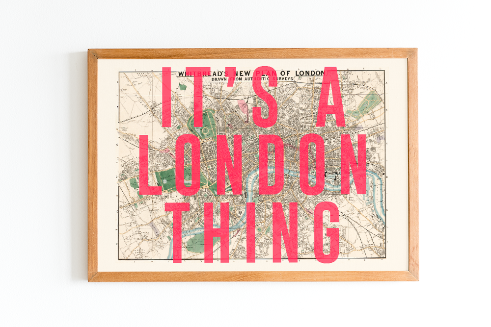 It's A London Thing - Red (Large)