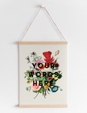 Load image into Gallery viewer, Custom Floral Print